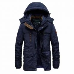 Men`s World Store Sky Madrid Tech Hooded Parka Men's Apparels