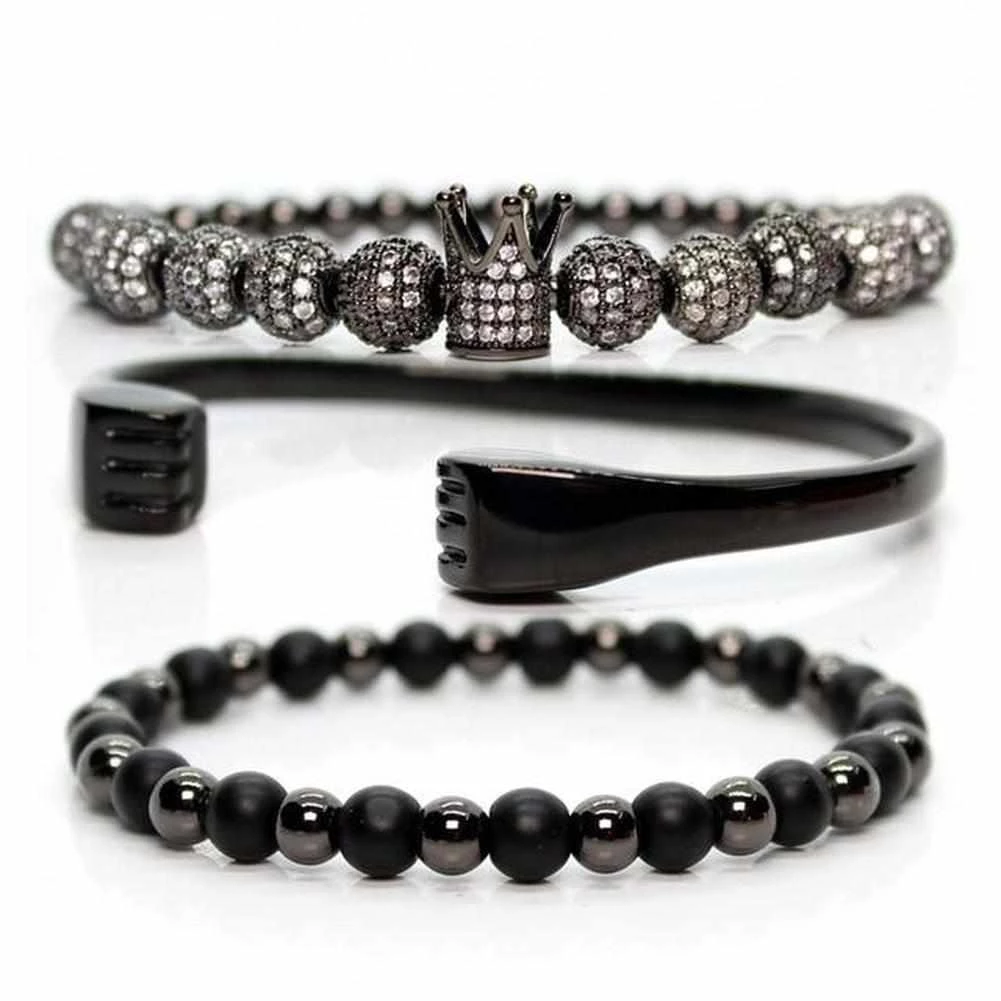 Still Fantasty Gifts Store Men's Apparels Bentley Copper Bracelet Set (3 Pieces) 6 Still Fantasty Gifts Store Men's Apparels Bentley Copper Bracelet Set (3 Pieces)