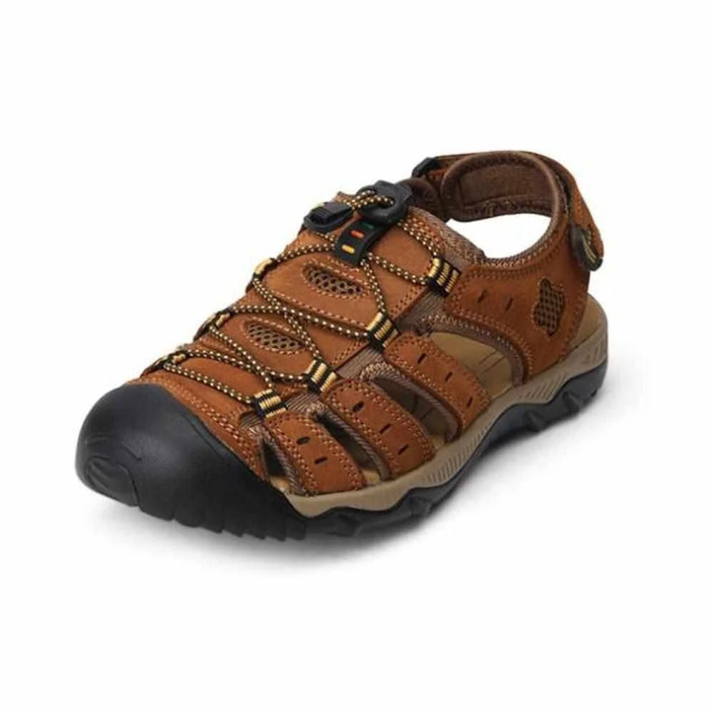 MIXIDELAI Store North Royal Leather Trail Sandals Men's Apparels 4 MIXIDELAI Store North Royal Leather Trail Sandals Men's Apparels