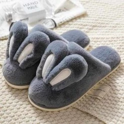 Hiphop Dropship & Hot Selling Store Women's Apparels Fluffy Rabbit Home Slippers