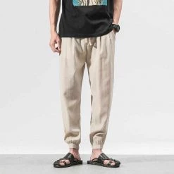 LEGIBLE FACTORY Store Saint Morris Goa Linen Pants