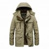 Men`s World Store Sky Madrid Tech Hooded Parka Men's Apparels
