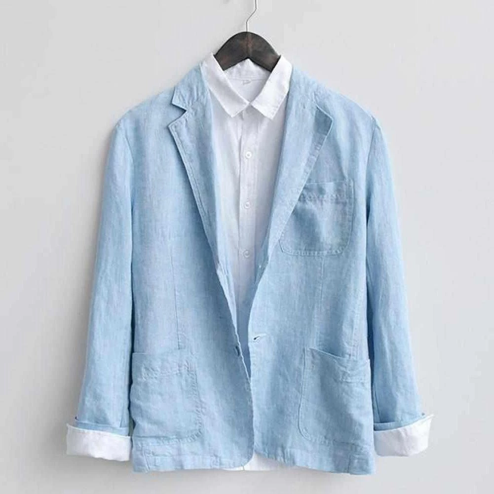 China Cloth North Royal Tera Linen Blazer Men's Apparels 3 China Cloth North Royal Tera Linen Blazer Men's Apparels