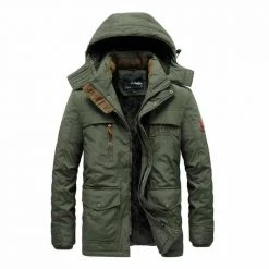 Men`s World Store Sky Madrid Tech Hooded Parka Men's Apparels