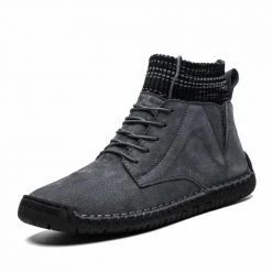 Bagudy Official Store North Royal Suede Lace-Up Boots 8 Bagudy Official Store North Royal Suede Lace-Up Boots