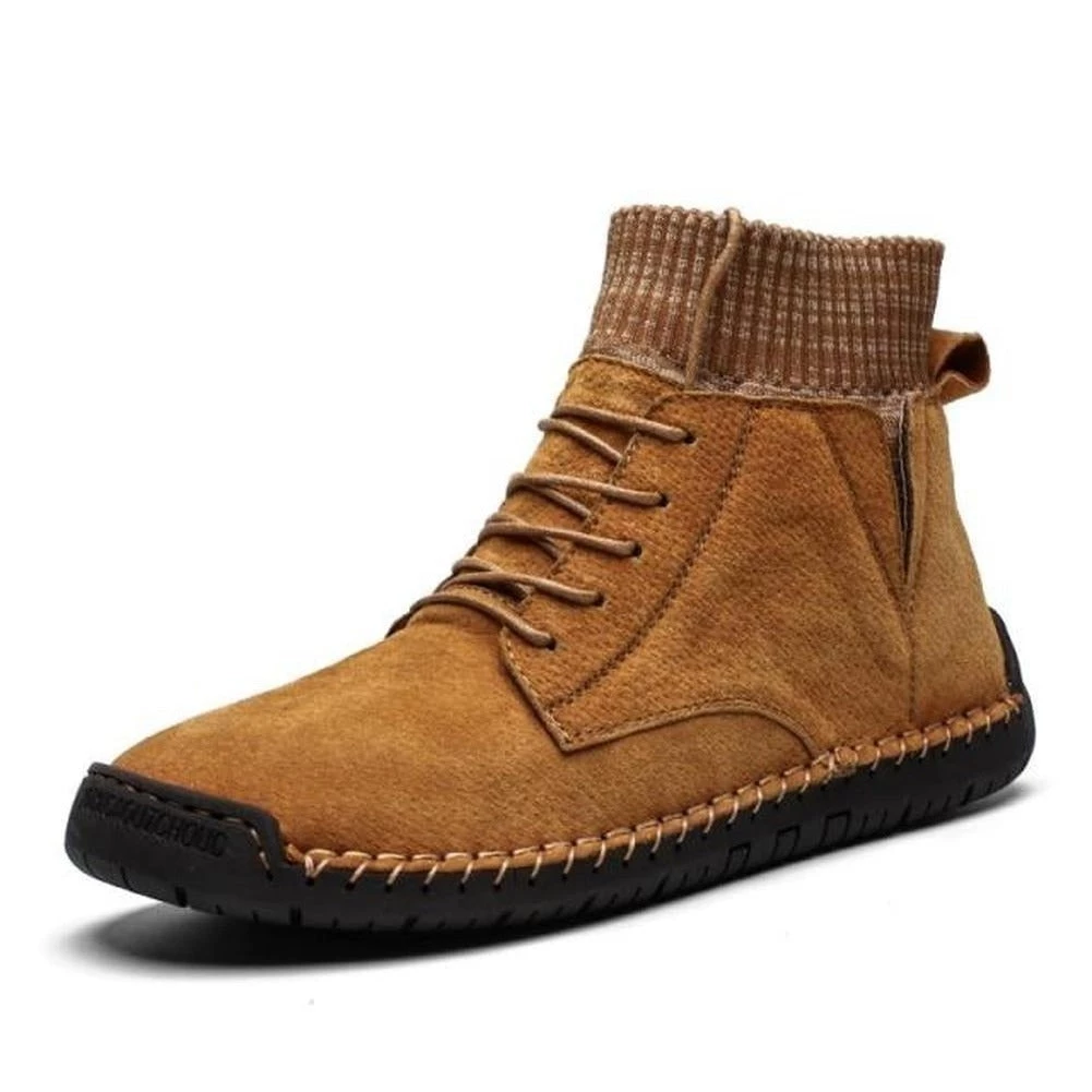 Bagudy Official Store North Royal Suede Lace-Up Boots 3 Bagudy Official Store North Royal Suede Lace-Up Boots