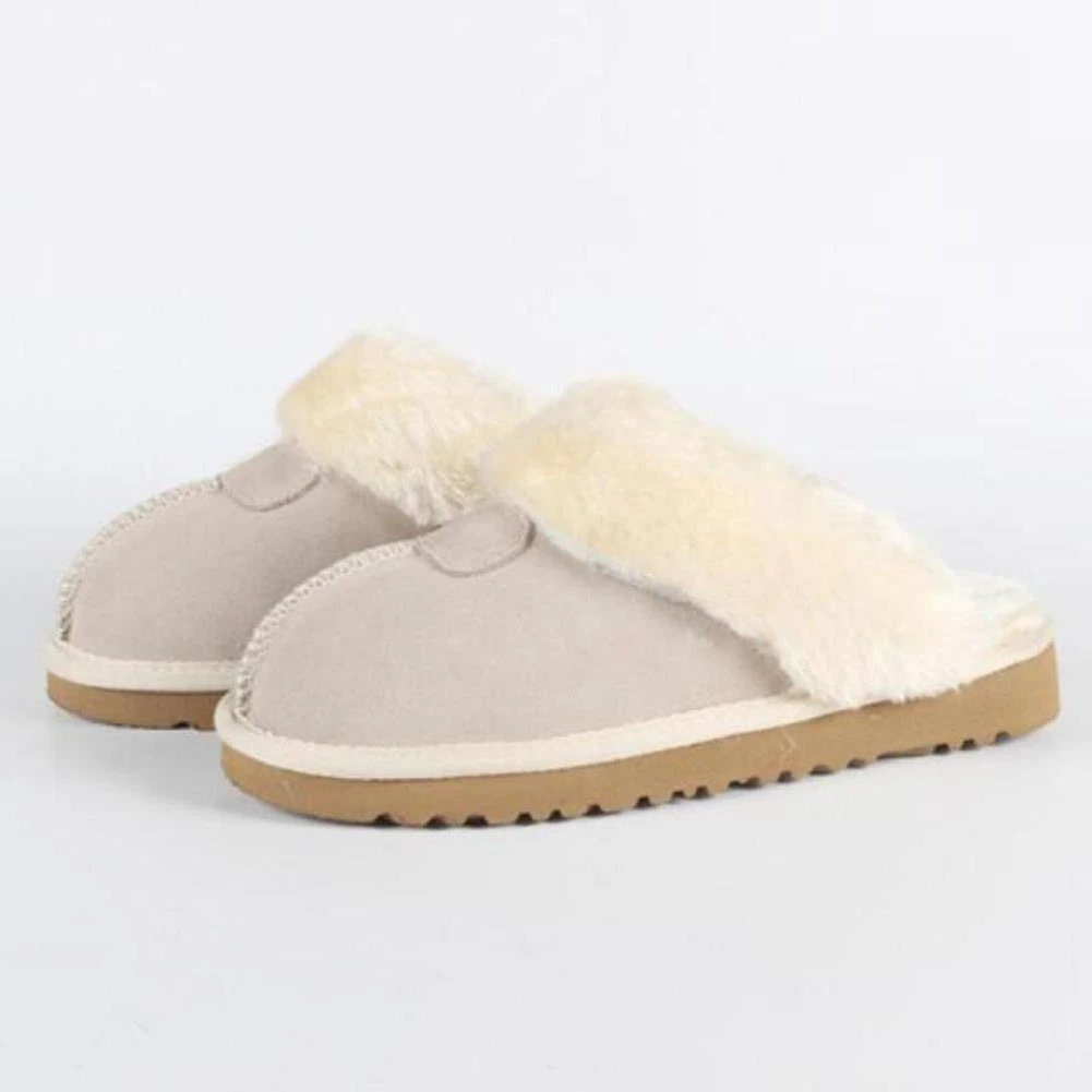 Aaa88888888 Store Women's Apparels Sky Madrid Fur Suede Slippers 4 Aaa88888888 Store Women's Apparels Sky Madrid Fur Suede Slippers