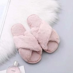 MECE Saint Morris Fluffy Indoor Slippers Women's Apparels