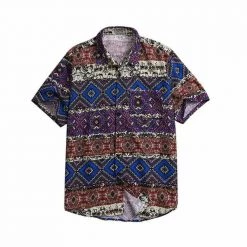 Ever Younger Store Men's Apparels Mykonos Camp Shirt