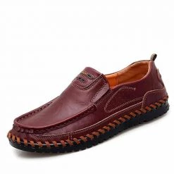 MINUSIKE Revery Store North Royal Leather Stitched Shoes 7 MINUSIKE Revery Store North Royal Leather Stitched Shoes