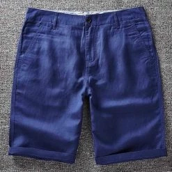 Cotton Linen Store North Royal Linen Pocket Shorts