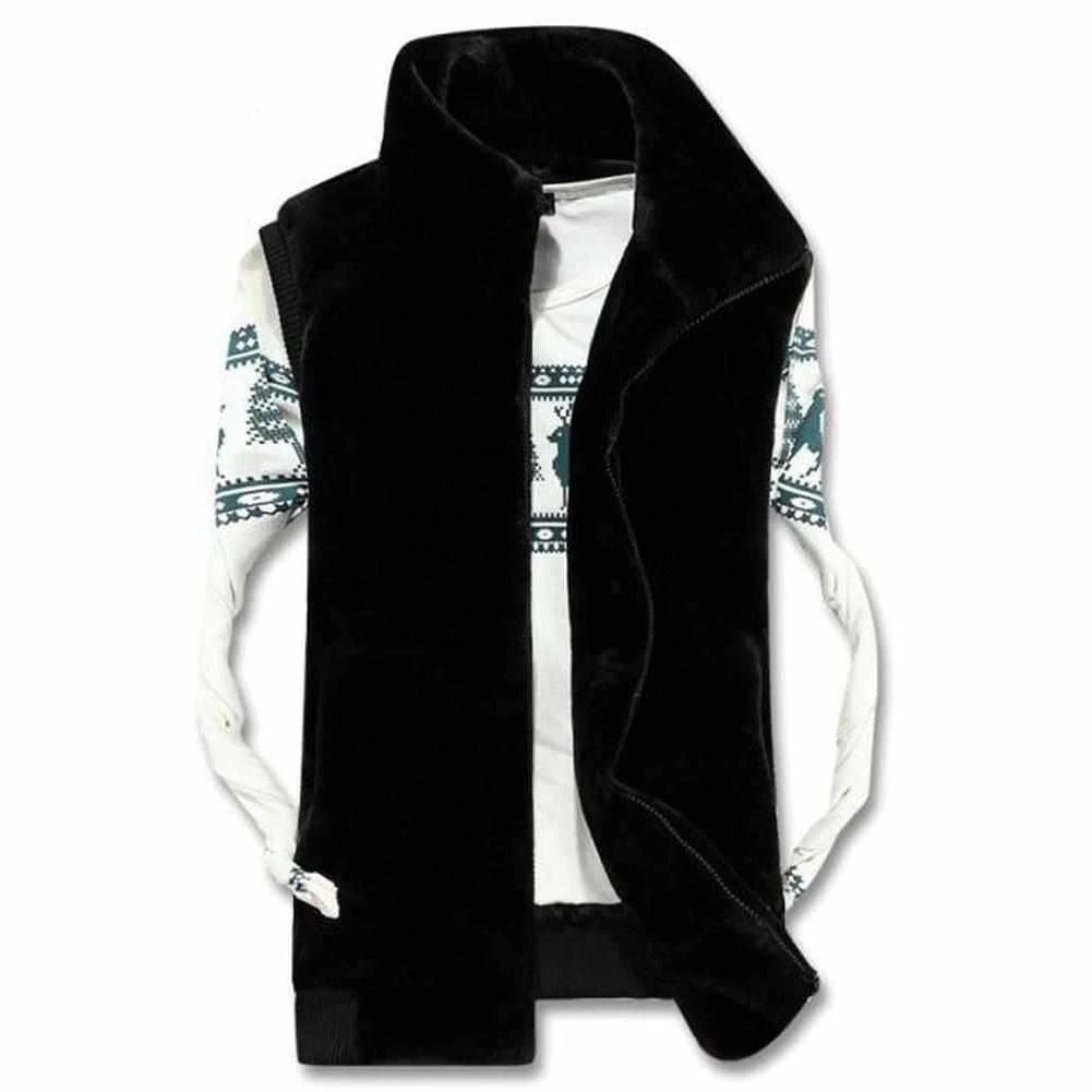 Mairuker SZ Store Men's Apparels Sky Madrid Hooded Zipper Vest 5 Mairuker SZ Store Men's Apparels Sky Madrid Hooded Zipper Vest
