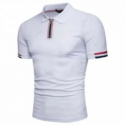 YiBaoXin Store Sky Madrid Polo Striped Short Sleeve Shirt Men's Apparels 8 YiBaoXin Store Sky Madrid Polo Striped Short Sleeve Shirt Men's Apparels