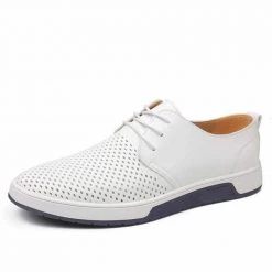 Merkmak Official Store Sky Madrid Vilnius Leather Shoes Men's Apparels