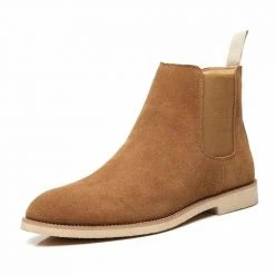 Merkmak Official Store Sky Madrid Milan Suede Boots